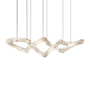 Alabaster Loop Chandelier