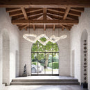 Alabaster Loop Chandelier