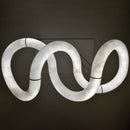 Alabaster Loop Chandelier