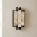 Alabaster Kamila Rectangle Wall Lamp