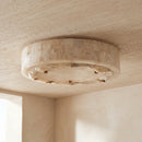 Alabaster Luriel Disk Ceiling Light