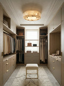 Alabaster Luriel Disk Ceiling Light