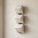 Minimalist Alabaster Facade Wall Lamp