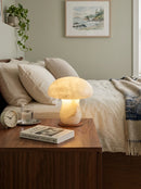 Alabaster Mushroom Table Lamp