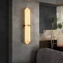 Alabaster Obelisk Wall Sconce
