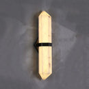 Alabaster Obelisk Wall Sconce