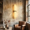 Alabaster Obelisk Wall Sconce