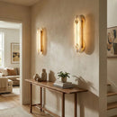 Alabaster Obvara Oval Wall Light