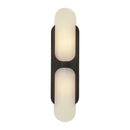 Alabaster Odin Oval Wall Sconce