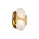 Alabaster Odin Oval Wall Sconce