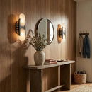 Alabaster Odin Oval Wall Sconce