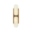 Alabaster Odin Oval Wall Sconce
