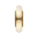 Alabaster Odin Oval Wall Sconce