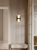 Alabaster Odin Oval Wall Sconce