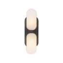 Alabaster Odin Oval Wall Sconce