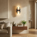 Alabaster Odin Oval Wall Sconce