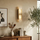Alabaster Odin Oval Wall Sconce