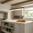 Alabaster Rectangle Linear Pendant Light