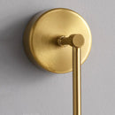 Alabaster Solvane Slender Oval Wall Sconce