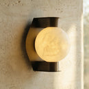 Alabaster Spherical Decorative Art Wall Lamp