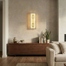 Alabaster Square Rectangular Wall Light