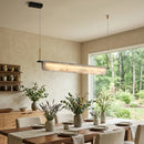 Alabaster Years Linear Pendant Light