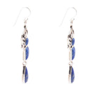 Albie Blue Lapis and Sterling Silver Drop Earrings