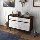 Antique-Style Free-Standing Dresser with 6 Drawers by LJGDeals