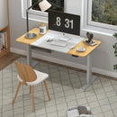 55 x 28 Inch Electric Adjustable Sit to Stand Desk with USB Port-Natural by LJGDeals