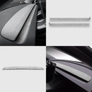 Alcantara Spliced Dash Trim for Tesla Model 3 Highland / Model Y Juniper (2PCS)