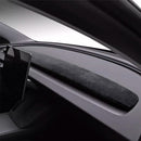 Alcantara Spliced Dash Trim for Tesla Model 3 Highland / Model Y Juniper (2PCS)