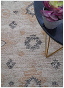 Alexa Custom Made Traditional Oushak Beige Hand Tufted wool rug