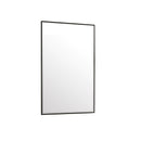 James Martin Rohe 26" Mirror, Matte Black