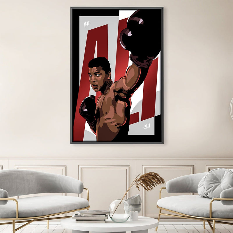 Ali The Greatest Canvas