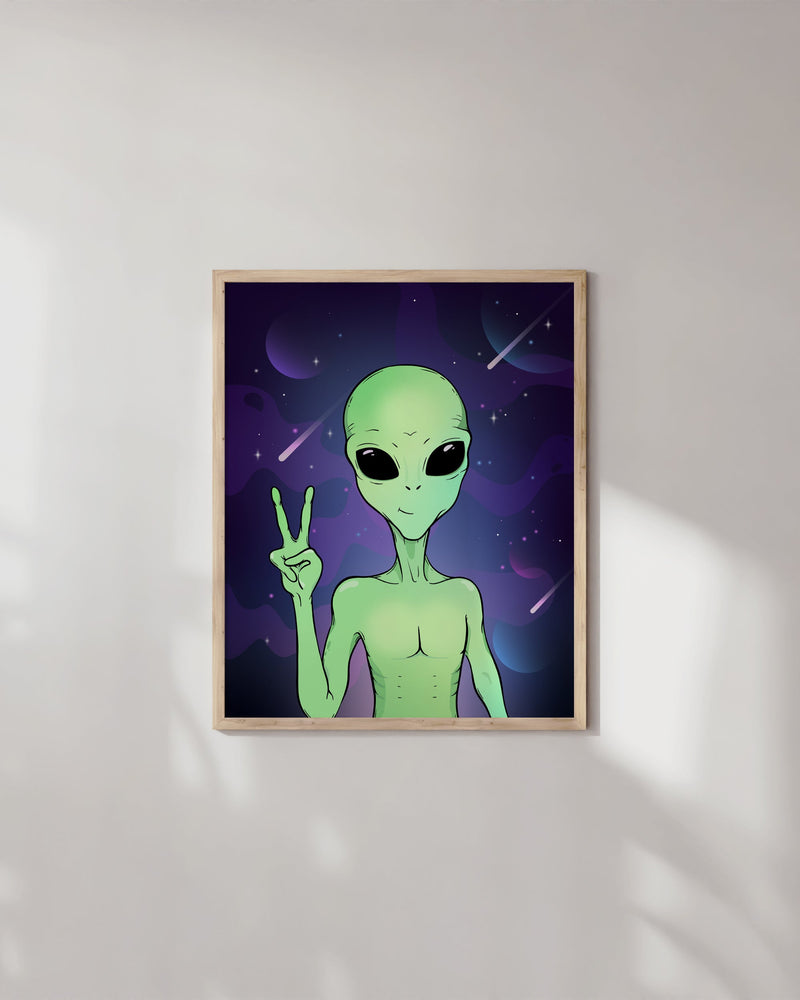 Alien portrait
