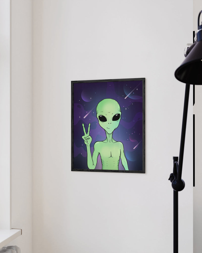 Alien portrait