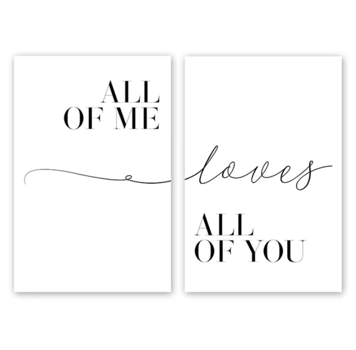 All of Me Canvas