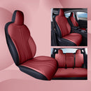All Season Nappa Leather Seat Cover for Tesla Model 3/Y