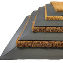 Custom Sized Vinyl Back Natural Coco Coir Entrance Mats