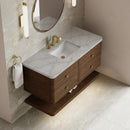 James Martin Allamari 48" Floating Single Bathroom Vanity, Sable