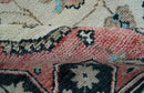Beige Turkish Hand Knotted Wool Area Rug - Authentic Anatolian Geometric Patterns by The Rug Decor