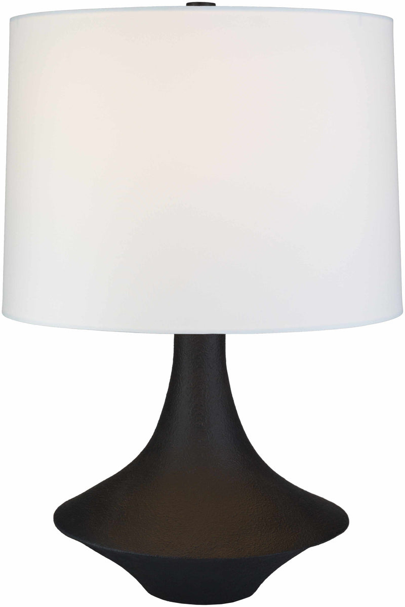 Almedia Black Metal Contemporary Table Lamp