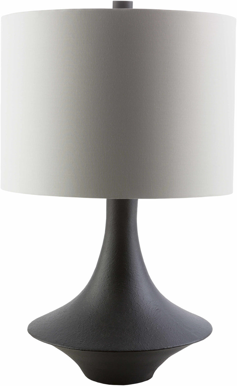 Almedia Black Metal Contemporary Table Lamp