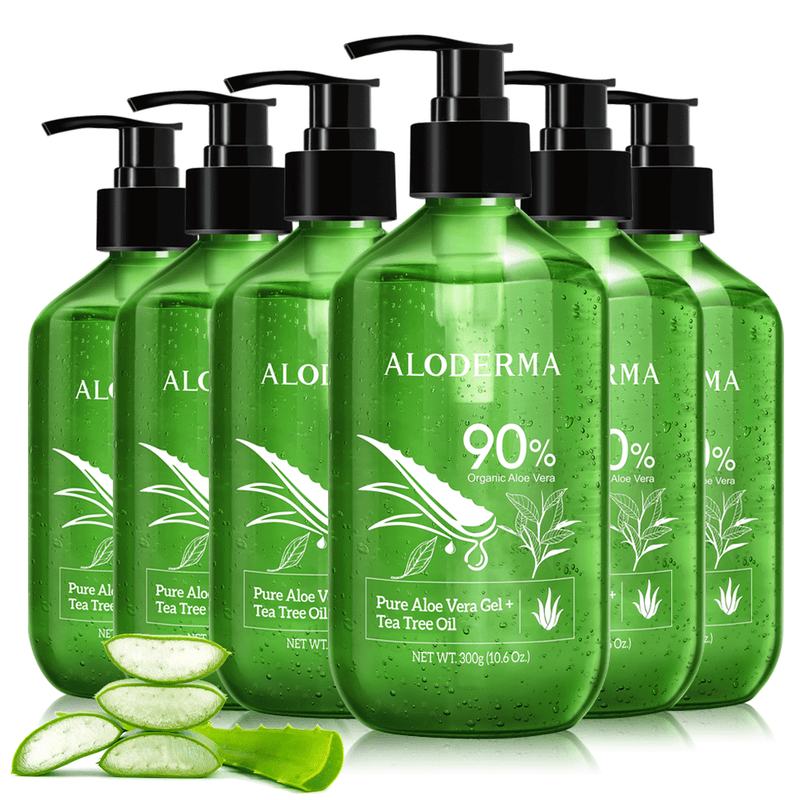 ALODERMA Pure Aloe Vera Gel + Tea Tree Oil