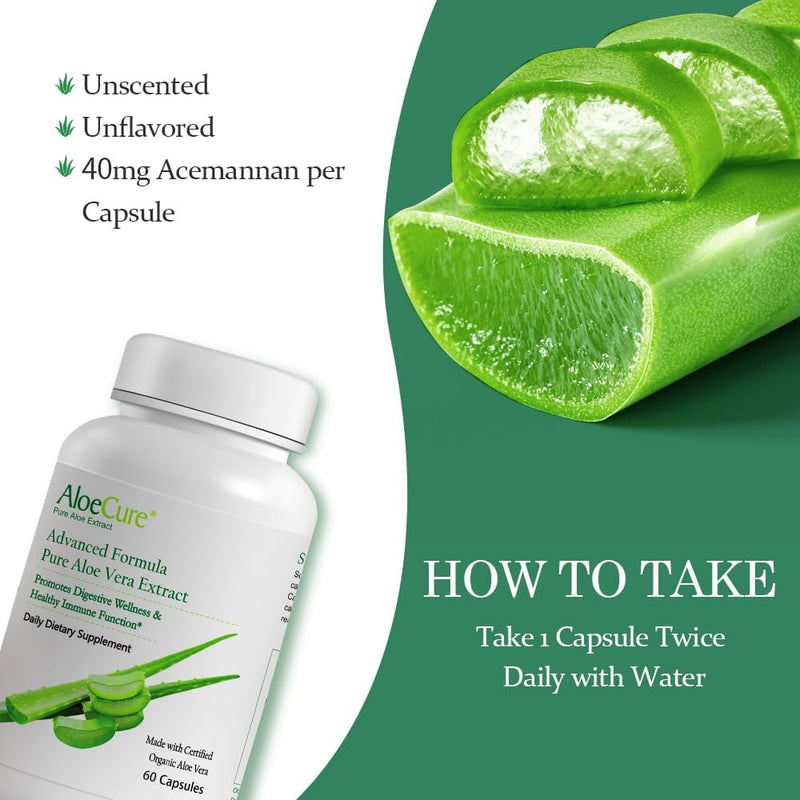 AloeCure Advanced Formula Aloe Capsules