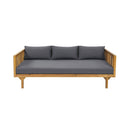 Alora 3-Seater Acacia Wood Daybed Sofa With Water-Resistant Cushions (SAK65773)