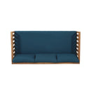 Alora 3-Seater Acacia Wood Daybed Sofa With Water-Resistant Cushions (SAK65773)
