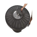 Alora 52-Inch Propane Fire Pit Wicker Table With Aluminum Top (SAK28510) by SAKSBY WHOLESALE