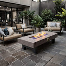 Alora 54-Inch Modern Outdoor Propane Fire Pit Table With Waterproof Cover (SAK42628) by SAKSBY WHOLESALE