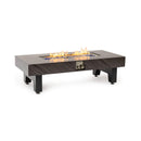 Alora 54-Inch Modern Outdoor Propane Fire Pit Table With Waterproof Cover (SAK42628) by SAKSBY WHOLESALE